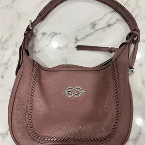 Brighton Dusty Rose Leather Shoulder Bag